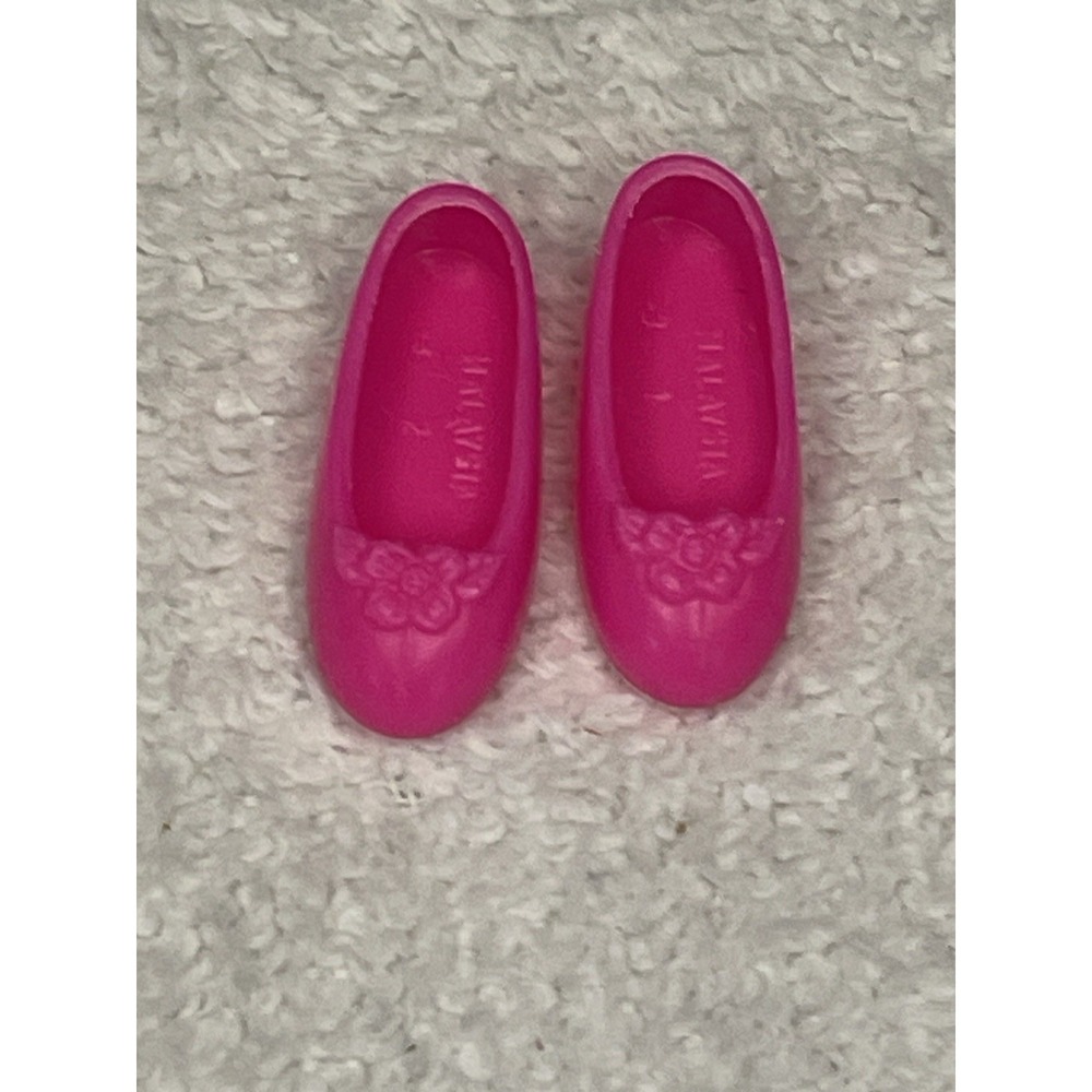 Pink Stacie Flower Flat Shoes Barbie Doll Sister